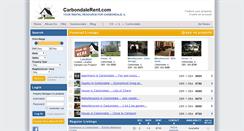 Desktop Screenshot of carbondalerent.com