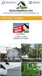 Mobile Screenshot of carbondalerent.com